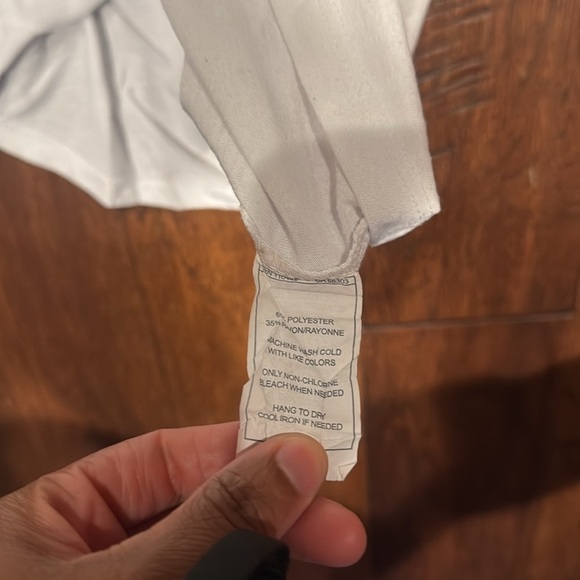 Medium Green and White Raglan Short Sleeve Tee - Picture 5 of 8